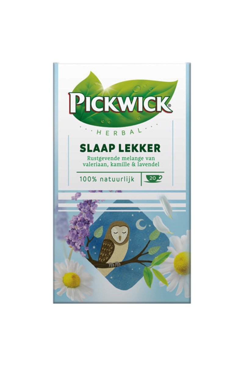 Pickwick Slaap Lekker Ceai de dormit Total Blue
