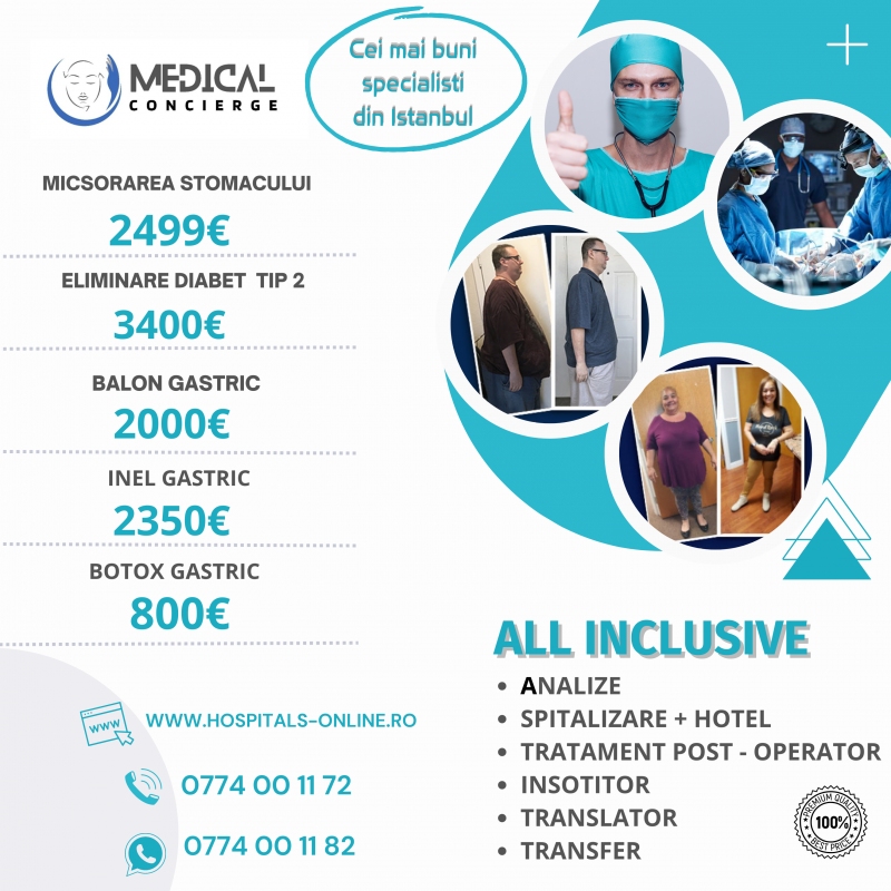 Servicii Medicale, Intervenții Chirurgicale, Tratamente  – Turcia