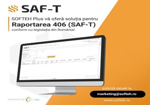 Solutia inteligenta pentru generarea si depunerea Declaratiei 406 SAF-T Solutia inteligenta pentru generarea si depunerea Declaratiei 406 SAF-T