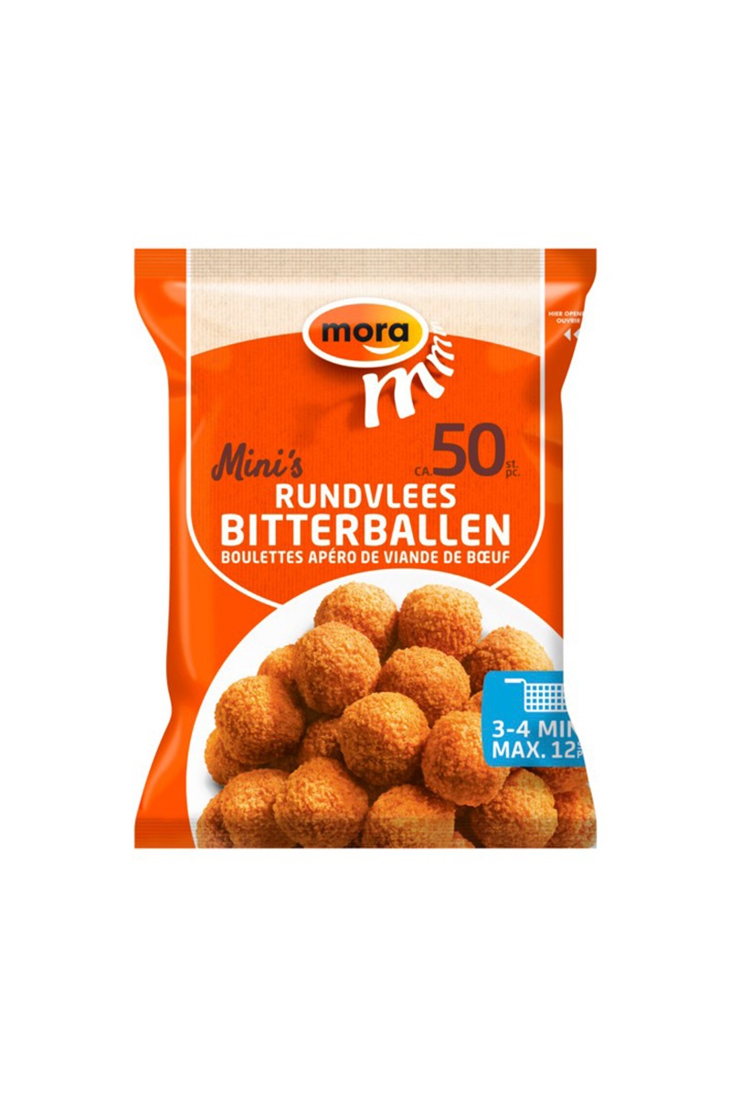 Mora Bitterballen chiftelute olandeze Total Blue