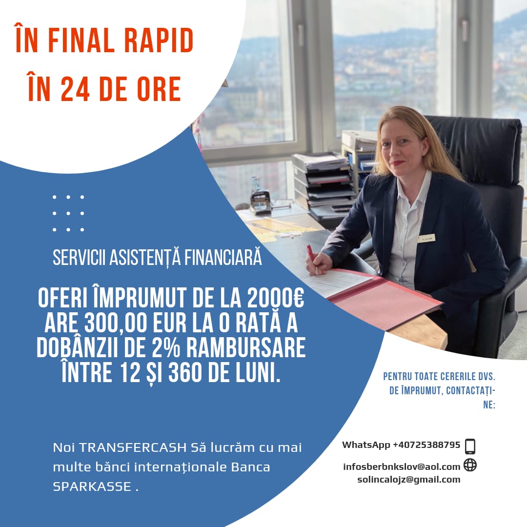 oportunitate de finantare