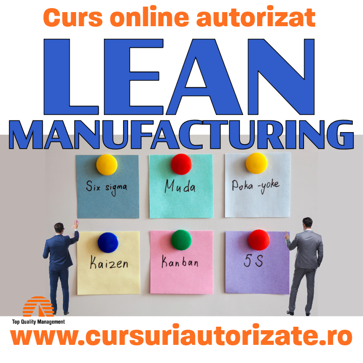 Curs online autorizat Lean Manufacturing
