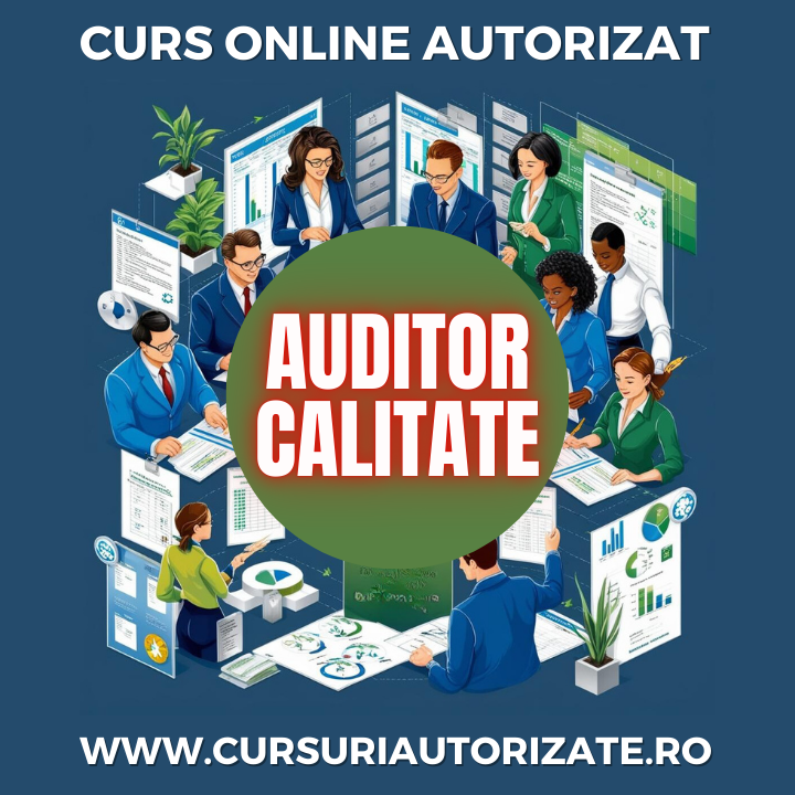 Curs online autorizat Auditor în domeniul calității