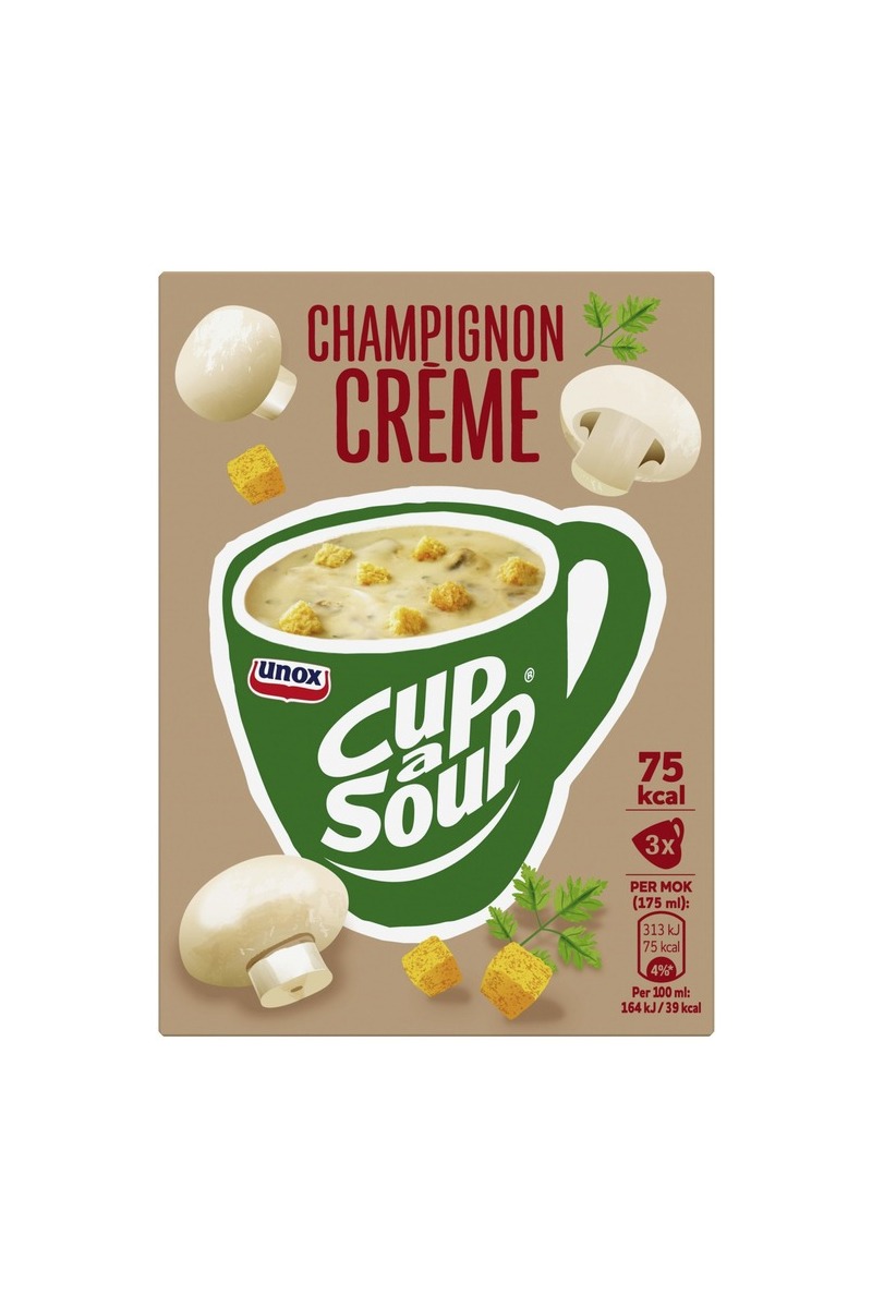 Supa Crema de Ciuperci Champignon Total Blue