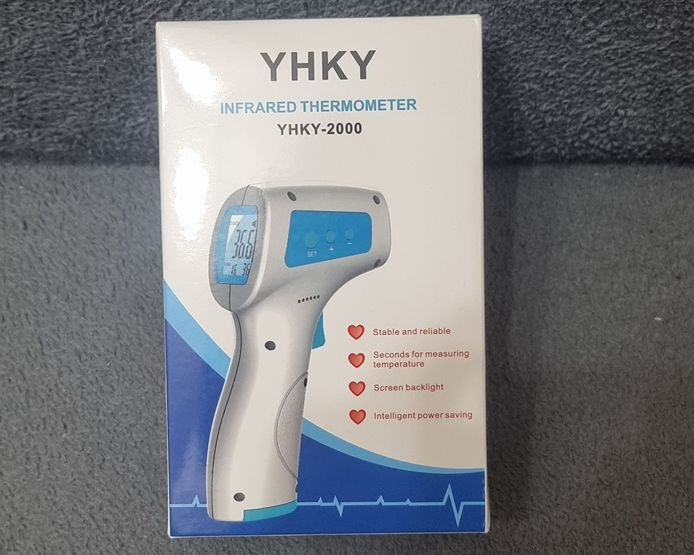 Termometru cu infraroșu fără contact YHKY 2000, pistol termometru pentru bebeluși și adulți
