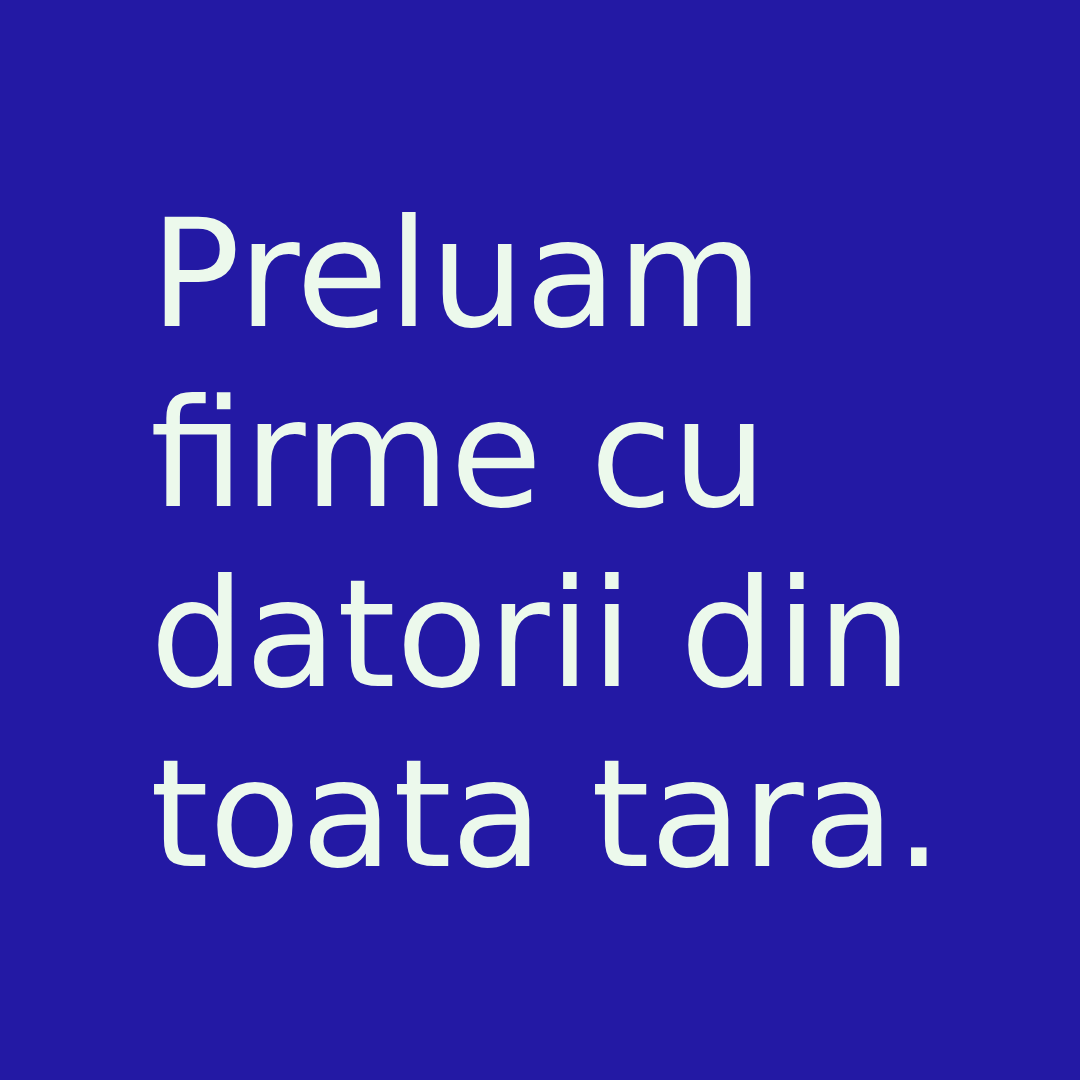 Avocat preluam firme cu datorii in toata Romania