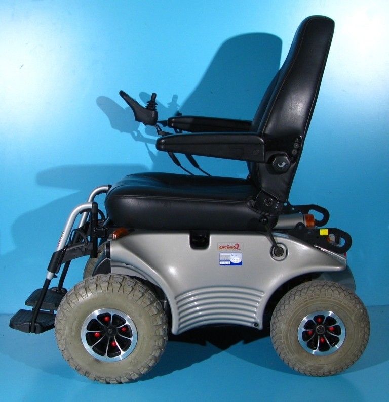 Carucior electric – Meyra Optimus 2 R-NET – 10 km/h