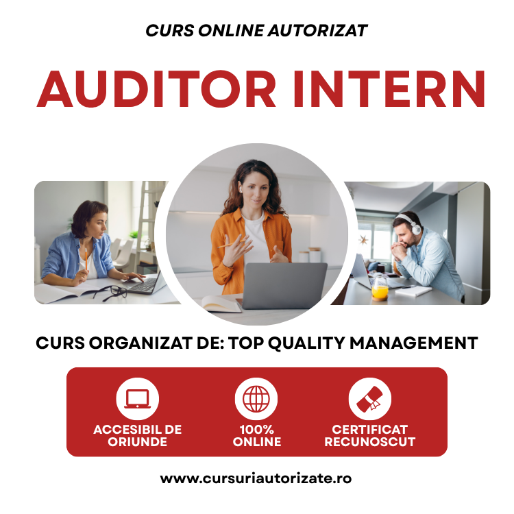 Curs online autorizat Auditor Intern