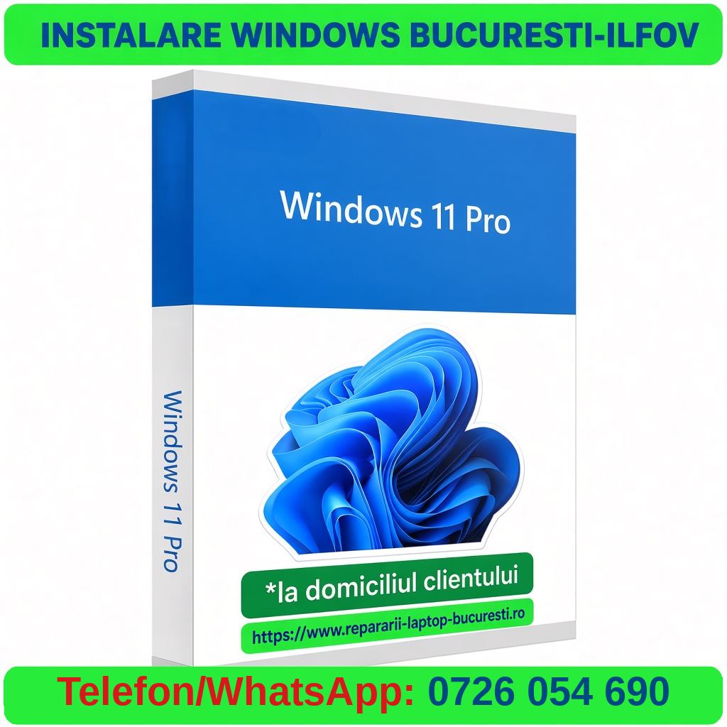 Instalare windows 11 PRO la domiciliul clientului – Service laptop Bucuresti – Ilfov Reparatii calculatoare la domiciliu Instalare windows 11 PRO la domiciliul clientului – Service laptop Bucuresti – Ilfov Reparatii calculatoare la domiciliu