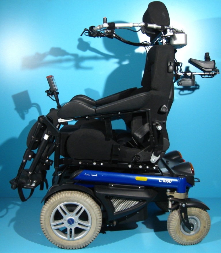 Carucior electric actionat cu gura Otto Bock C1000 Carucior electric actionat cu gura Otto Bock C1000